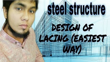 Design of lacing in (compression members )