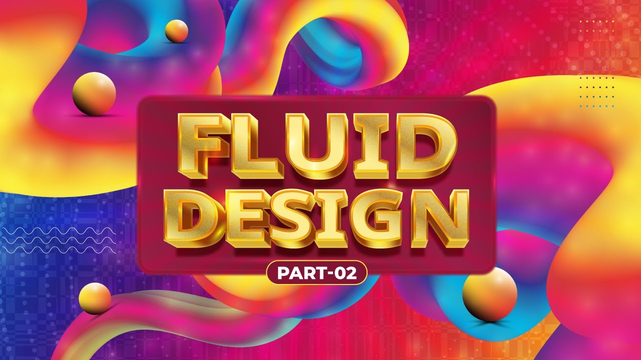 Fluid Background Design in Adobe Illustrator CC | Master Class | Bangla Tutorial | Part 02