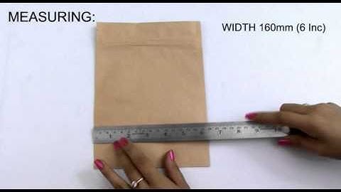 Measuring Stand Up Pouch