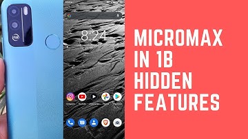Micromax In 1b Hidden Features