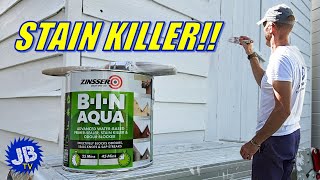 Using ZINSSER B-I-N AQUA to Seal and Prime the Shed by Justin Bailly JBTV 1,778 views 7 months ago 12 minutes, 15 seconds