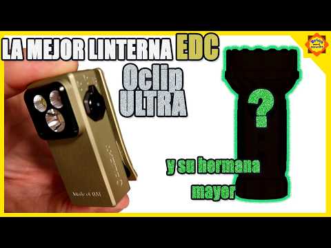 Unboxing, testing, and review of the best EDC flashlight, the OLIGHT OCLIP ULTRA, and its big sis...