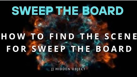 How To Find The Scene For Sweep The Board | Tips and Tricks For June