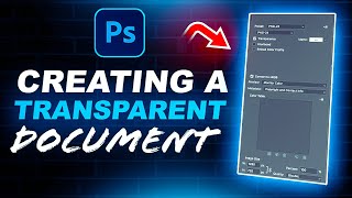 Tutorial: How to Create and save Transparent Files (no background) in Photoshop 2023 (HD)