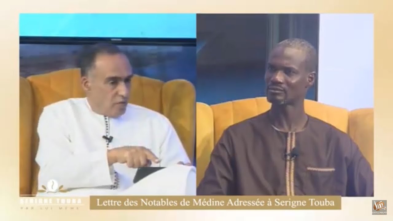 LETTRE DES NOTABLES DE MEDINE ADRESSEE A SERIGNE TOUBA COMMENTEE PAR CHEIKH ABDALLAH FAHMI