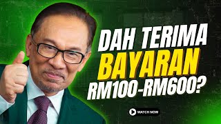 DAH TERIMA BANTUAN RM100-RM600 UTK OGOS 2026? DAH TERIMA BANTUAN RM100-RM600 UTK OGOS 2026?