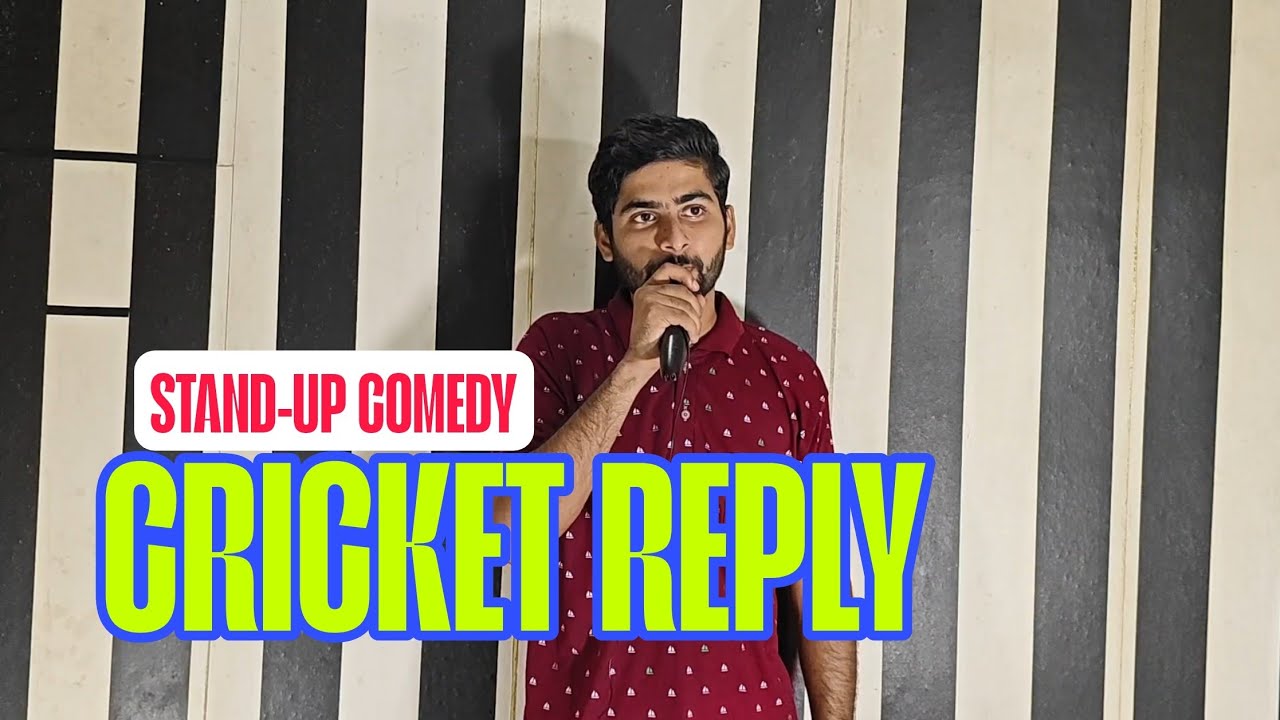 CRICKET REPLAY SEE LIKE LIVE | STAND-UP COMEDY | The versatile comedian.