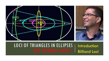 01 Loci of Ellipse-Inscribed Triangles: Part 01 - Intro to the App