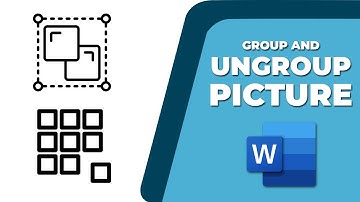 How to group and ungroup pictures in Microsoft word