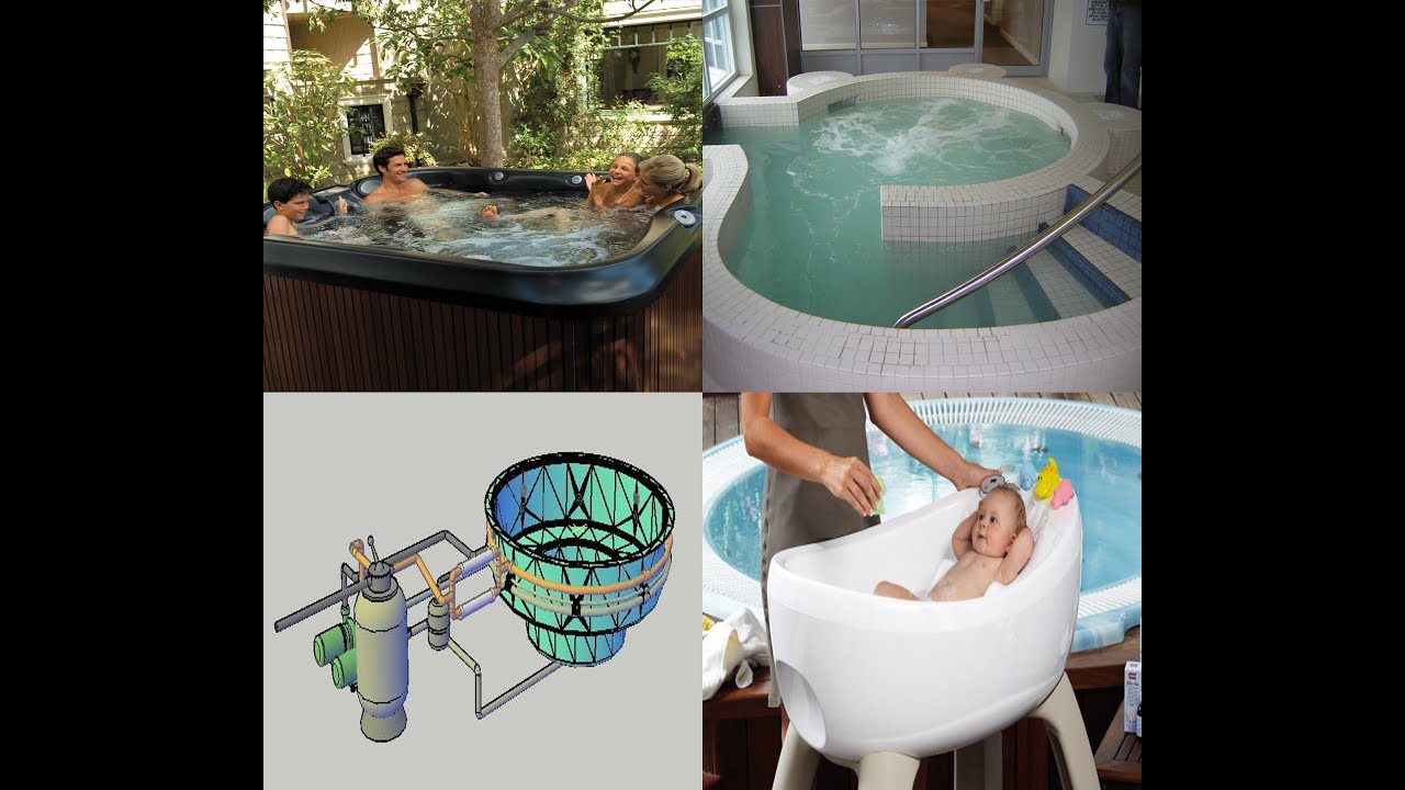 Contoh Desain  Jacuzzi Bath Tubs Whirlpool Kamar  Mandi 