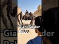 Missile-armed Giant Spider Robot spotted in the Arab world. #dubai #arab #middleeast #usa #spider
