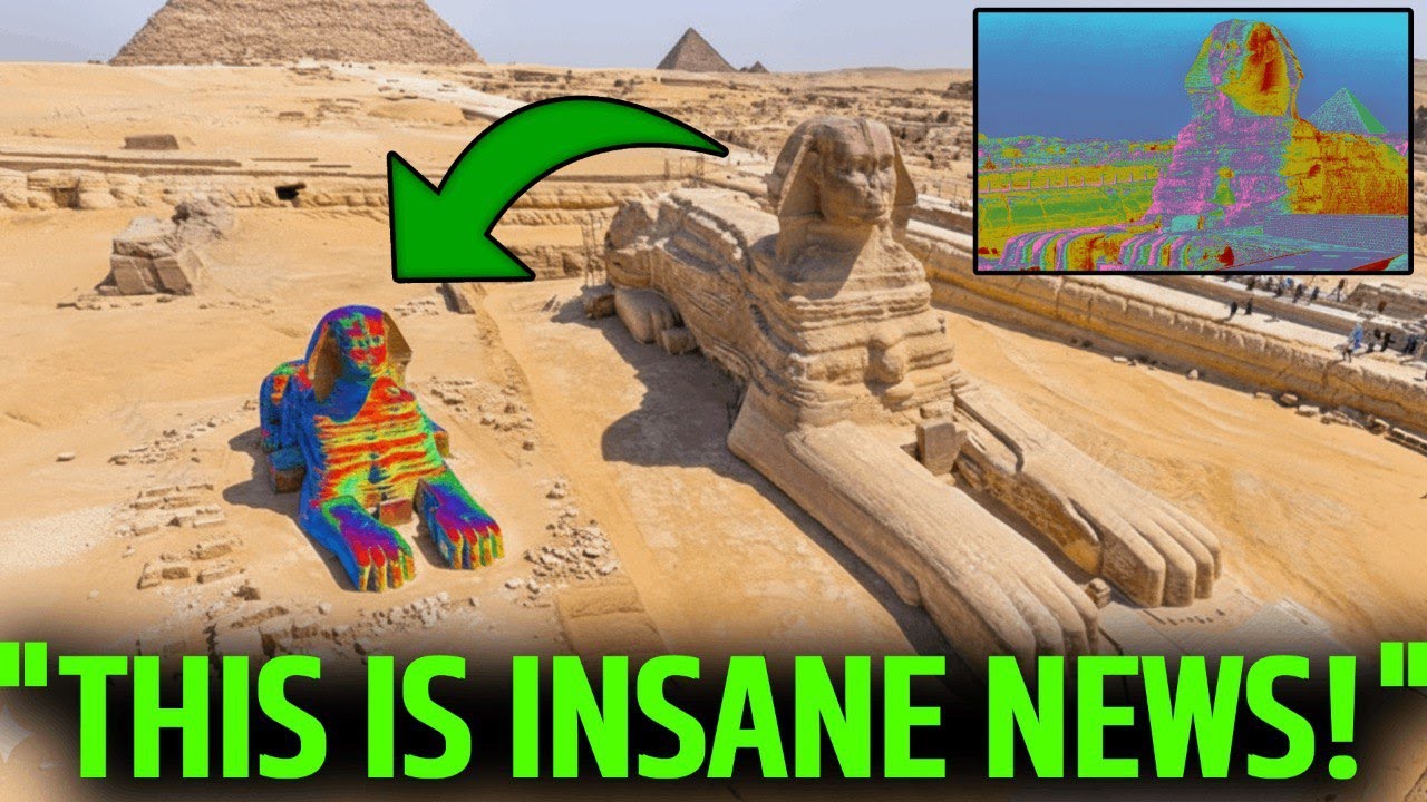 Archaeologists Discovered a Second Sphinx Using LIDAR — Hidden for 4,500 Years in Egypt