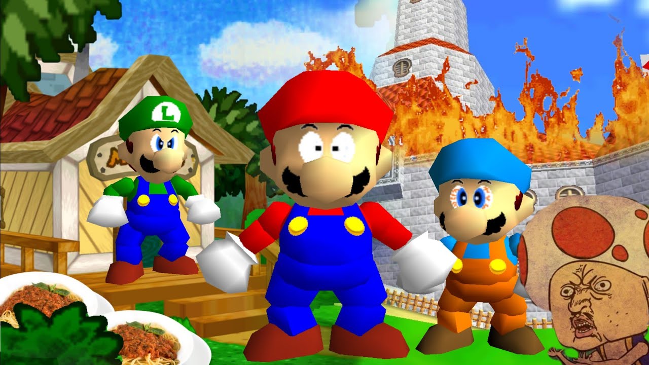 SM64 Bloopers: A Day In The Life Of Mario