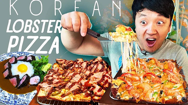 Korean LOBSTER PIZZA & Japanese KATSU CURRY | BEST PIZZA in The Country?!