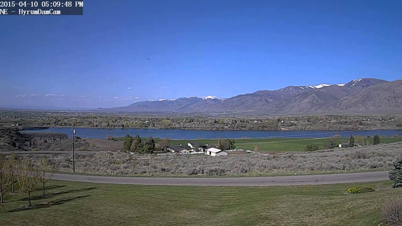 Hyrum Dam Cam 20150410 Camera 2 YouTube