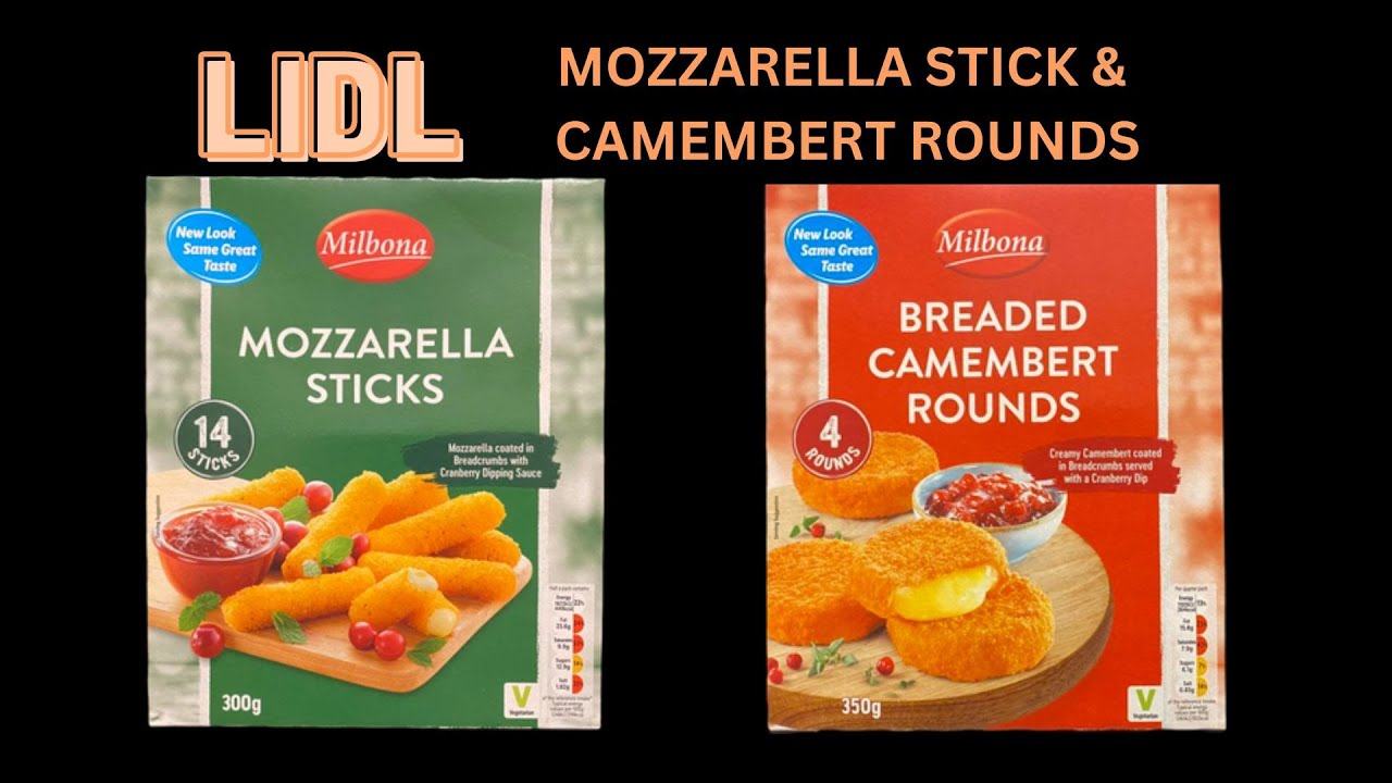 Mozzarella Sticks & Breaded Camembert Rounds YouTube