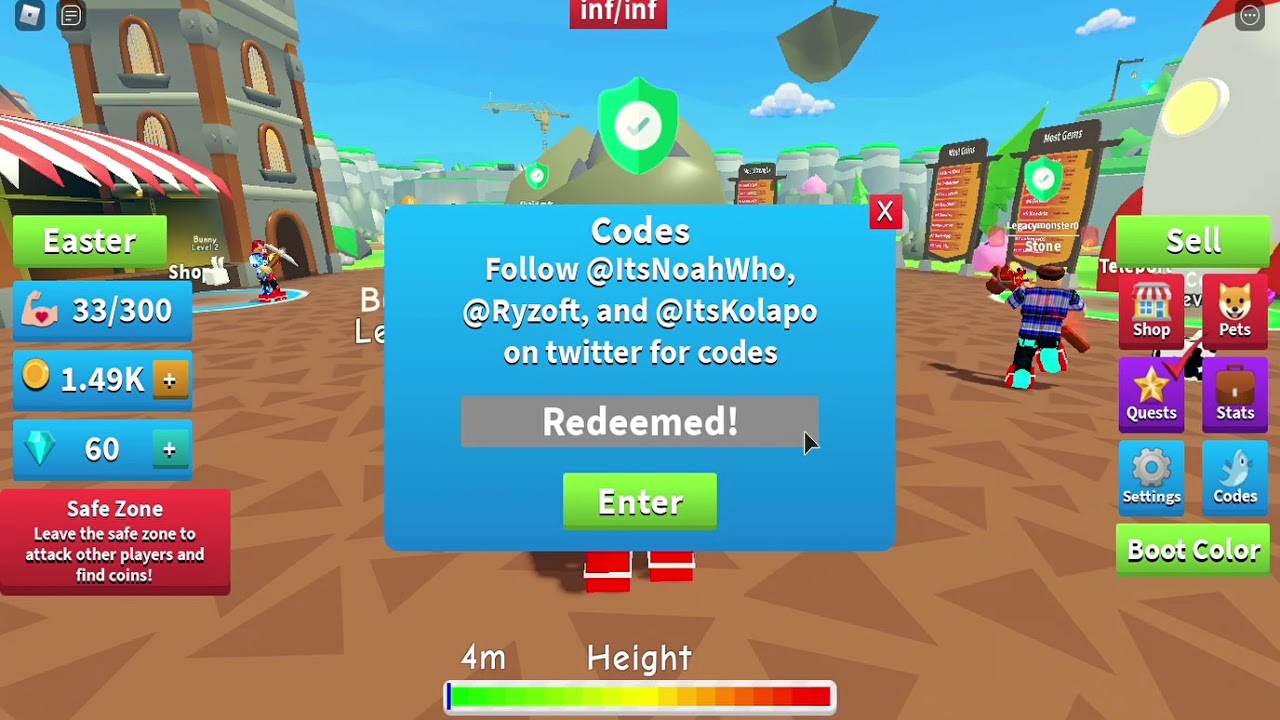 All Pickaxe Simulator Codes 2020 June Codes YouTube