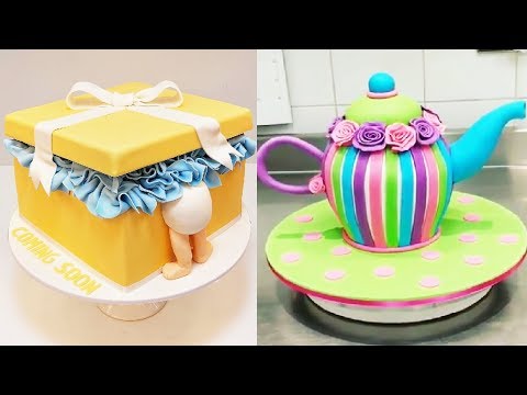 new-chocolate-cake-decorating-junly-|-yummy-cake-recipes-compilation