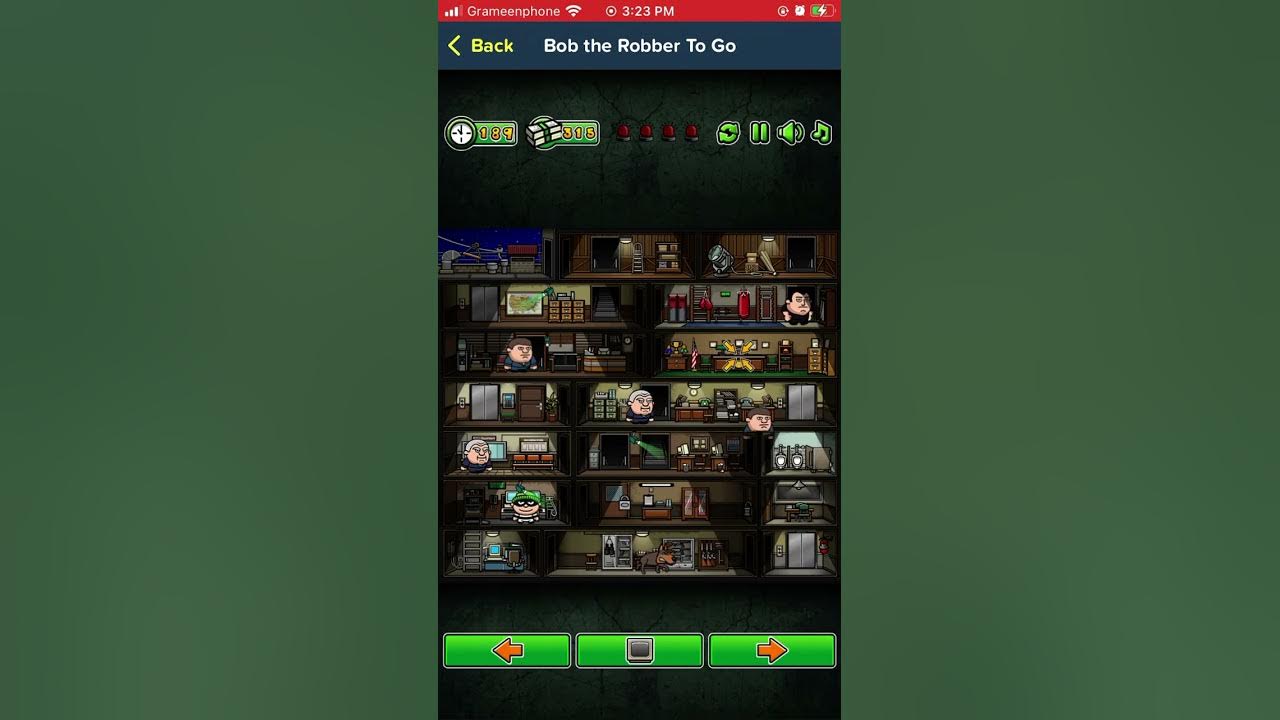 Bob The Robber To Go WalkthroughLevel 5 All Five Stars YouTube