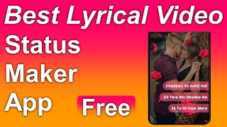 Best Status Maker App | How To Create Lyrical Video Status | How To Use Mbit Status App | Mbit App screenshot 4