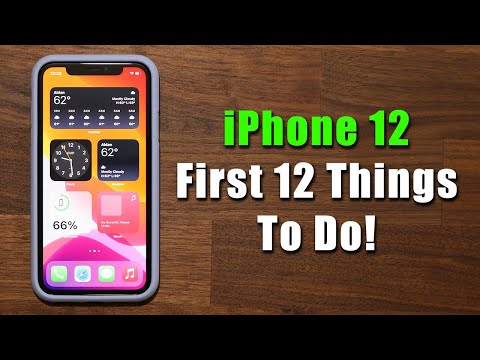 iPhone 12 - First 12 Things To Do! isimli mp3 dönüştürüldü.