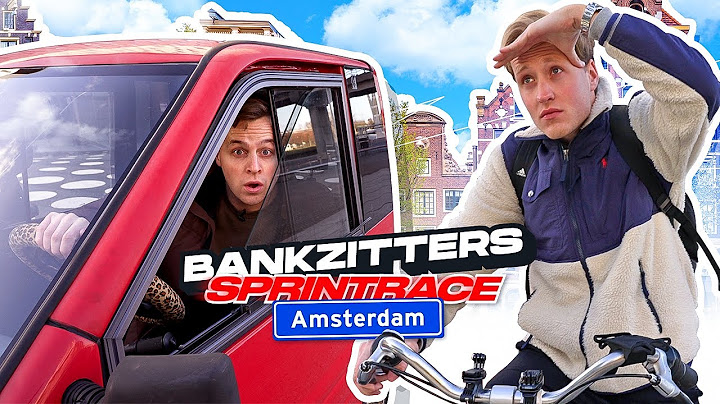 BANKZITTERS DOEN SPRINT RACE DOOR AMSTERDAM