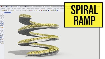 Rhino Grasshopper (Kangaroo Spiral)