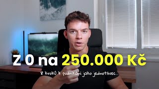 Jak začít podnikat on-line jako jednotlivec (Z 0 na 250 tis. Kč / měsíc)