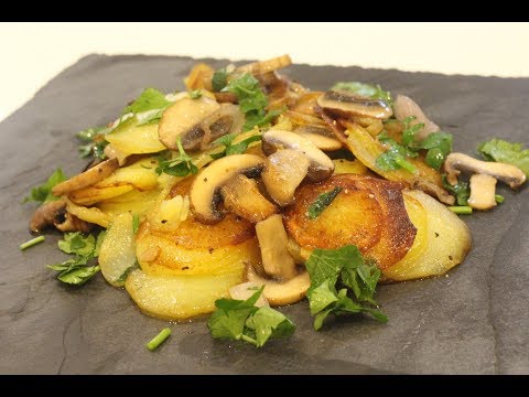 pommes-de-terre-sautées-aux-champignons