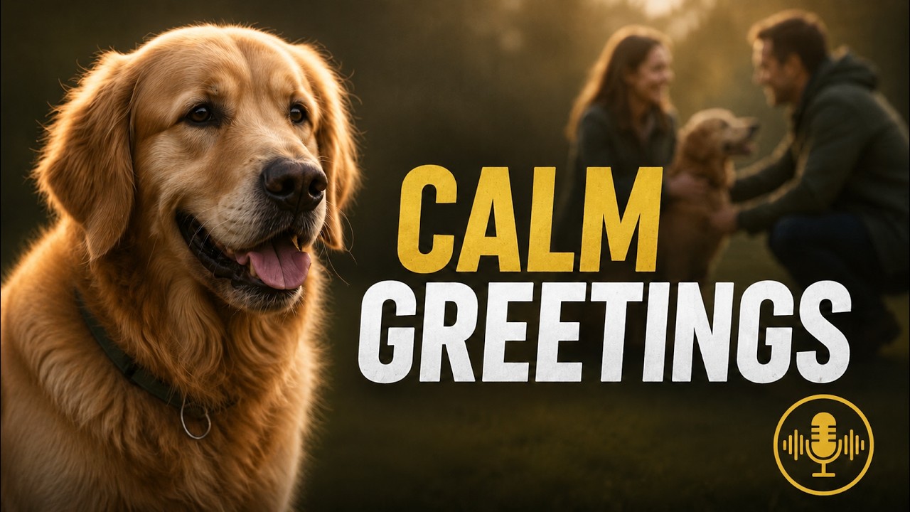 Calm Greeting | Teach Your Dog a Polite Greeting Ritual - YouTube