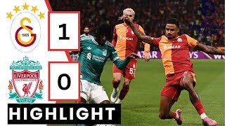 Galatasaray 1-0 Liverpool Victor Osimhen Goal | HIGHLIGHTS & Goals Champions League