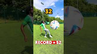 How Long Can A Pro Footballer Juggle World's Biggest Football? screenshot 5