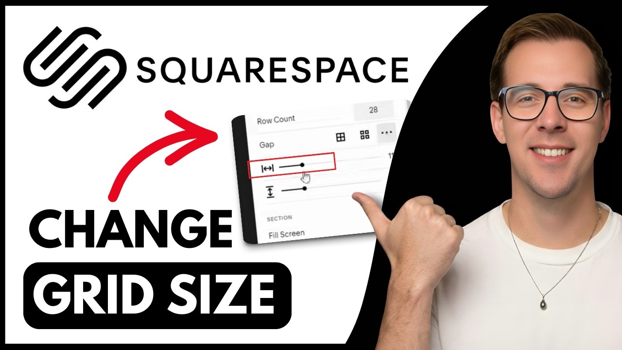 How To Change Size Of Grid On Squarespace (Step By Step) - YouTube