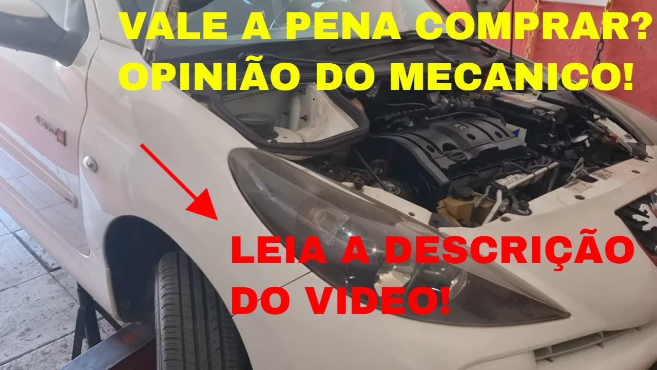 Peugeot 207 e 206 1.6 vale a pena comprar?É BOMBA? Opinião do mecânico verificar antes da compra!