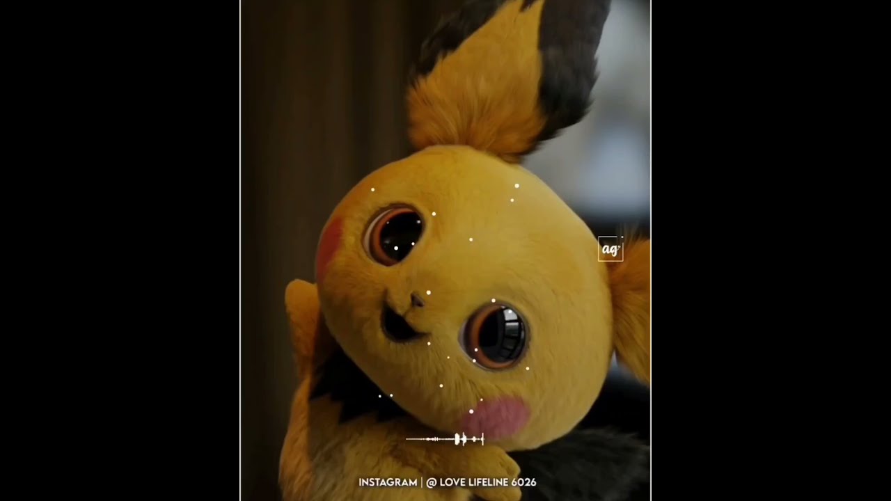 Cute Pikachu status video