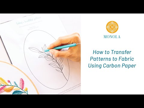 Using Carbon Paper to Transfer Patterns