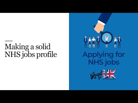 How to make an NHS jobs profile | How to apply for jobs in the NHS | Tips & Tricks