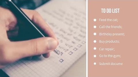 Sidebars With Checkbox List Motion Graphics Templates