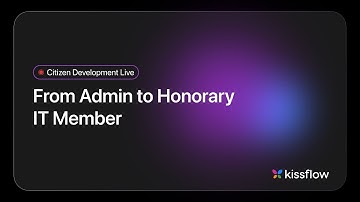 From Admin to Honorary IT member | Citizen Development Live | Ep 2