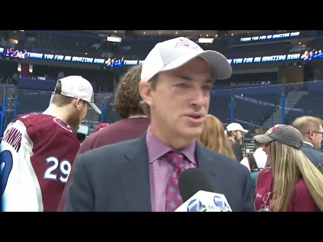 Joe Sakic interview