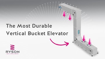 The Ryson Bucket Elevator | Bulk material handling made easy | Vertical material handling