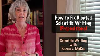 How to Fix Bloated Scientific Writing (Prepositions)