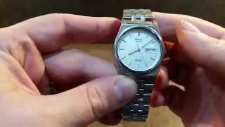 1992 Seiko SQ100 vintage watch - YouTube