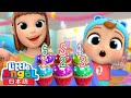 １０このカップケーキ 🧁 - すうじの歌 | 数字を学ぶ | 童謡と子供の歌 | Little Angel - リトルエンジェル日本語