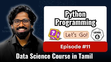 #11 Python Input Validation & Error Handling Made Easy | Data Science for Beginners in Tamil