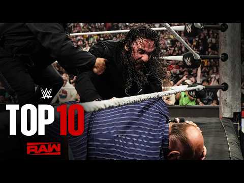 Top 10 Monday Night Raw moments: WWE Top 10, March 23, 2026