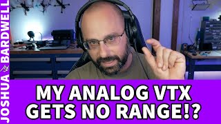 My Analog VTX Breaks Up At Short Range! Help! - FPV Questions