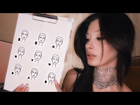 [türkçe asmr] yüzünü yeniden oluşturuyoruz ✍🏻