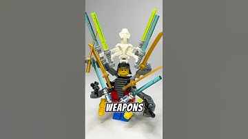 Making The MOST ARMED LEGO Minifigure Using YOUR Comments #lego #legos #shorts