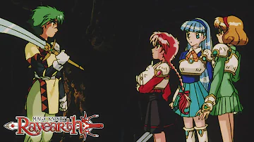 Magic Knight Rayearth  |  Ep 3 - Ferio, the Handsome, Mysterious Swordsman | English Dub